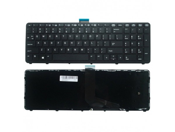 Tipkovnica za prenosnik HP ZBOOK 15 G1 G2 ZBOOK 17 G1 G2 PK130TK1A00 SK7123BL / US (QWERTZ) / SLO nalepke